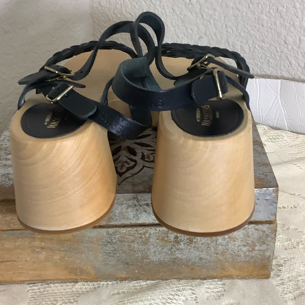 NIB Swedish Hasbeens Tanja strappy sandal Sz 9 / 39 New - Picture 2 of 14